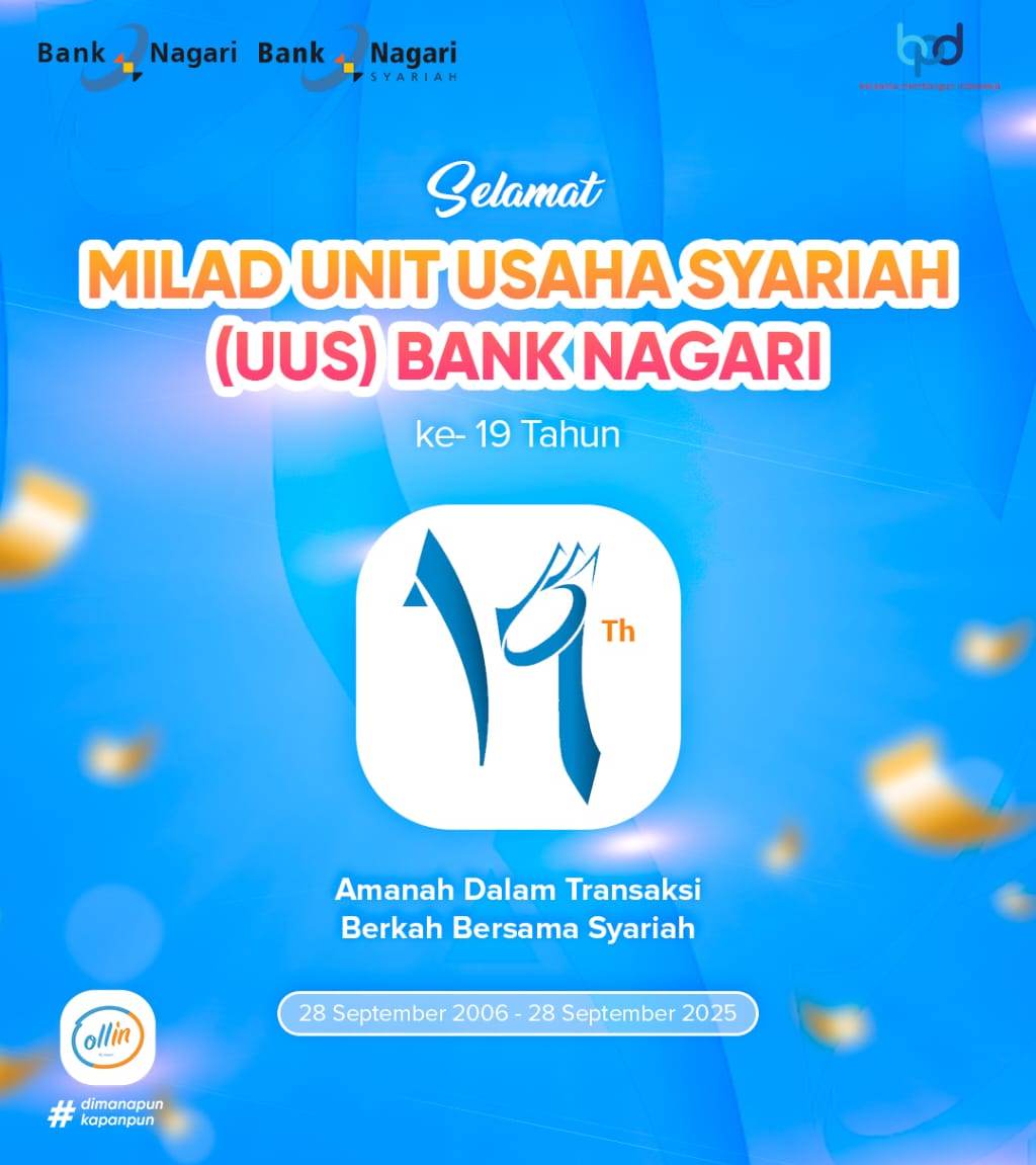 Milad ke 19 Unit Usaha Syariah Bank Nagari